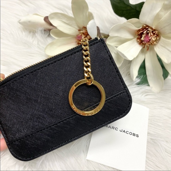 🐰🐼 MARC JACOBS Branded Saffiano Coin Pouch 🐼🐰 - Picture 12 of 16